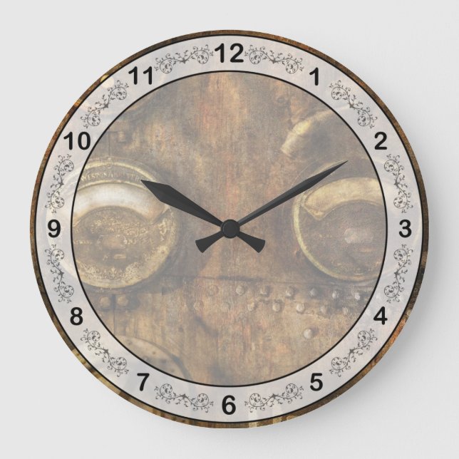 wall clock lg - Horiz - template - Customised (Front)