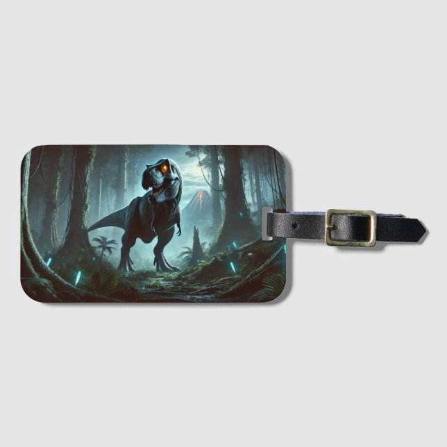 Wall Clock Luggage Tag (Front Horizontal)