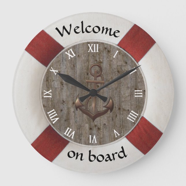 wall clock maritime (Front)