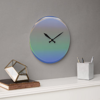 Wall clock multi-color.