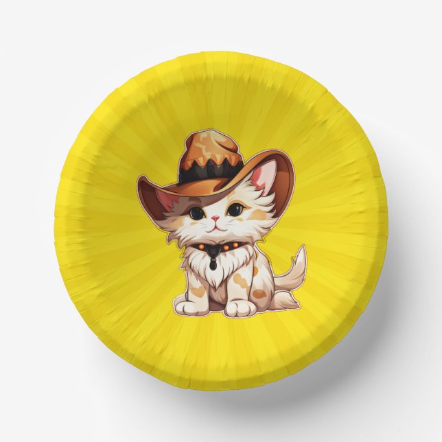 Wall Clock Paper Plate (Front)
