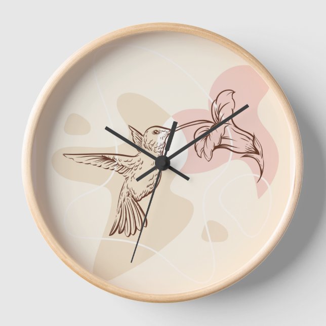 Wall Clock - Print Design (Front)
