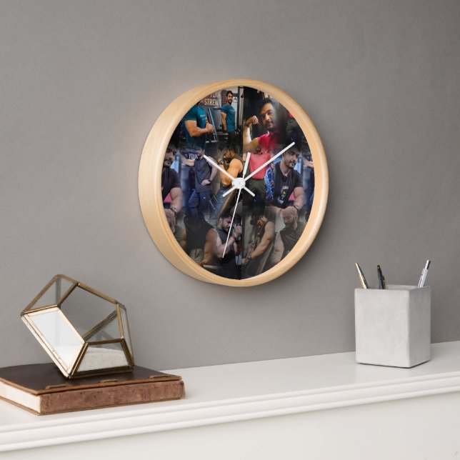 Wall clock printed items wall decor  (Office)