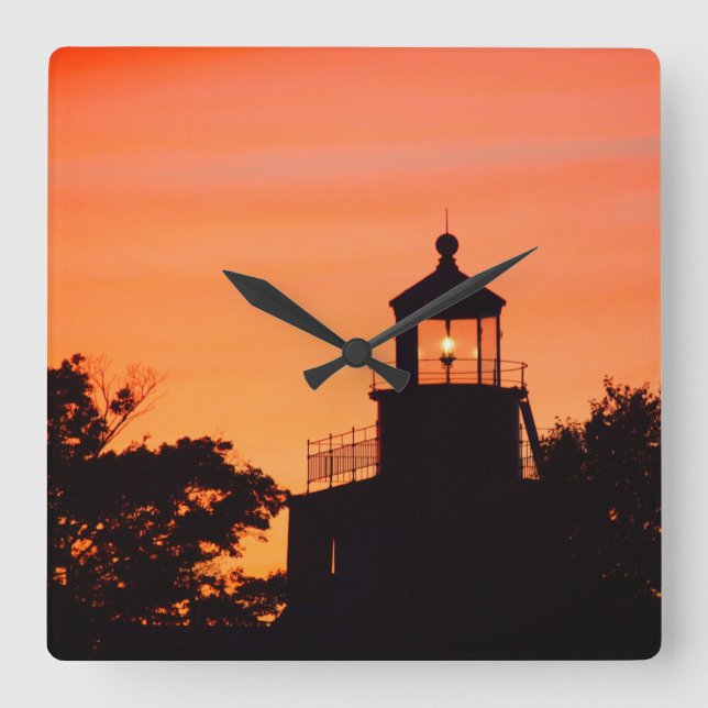 Wall clock Square 10.75 x 10.75 (Front)