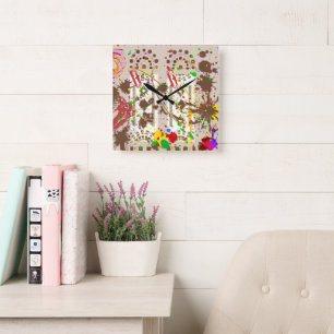 Wall Clock unusual pattern historical