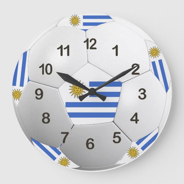 Wall Clock Uruguay (Front)