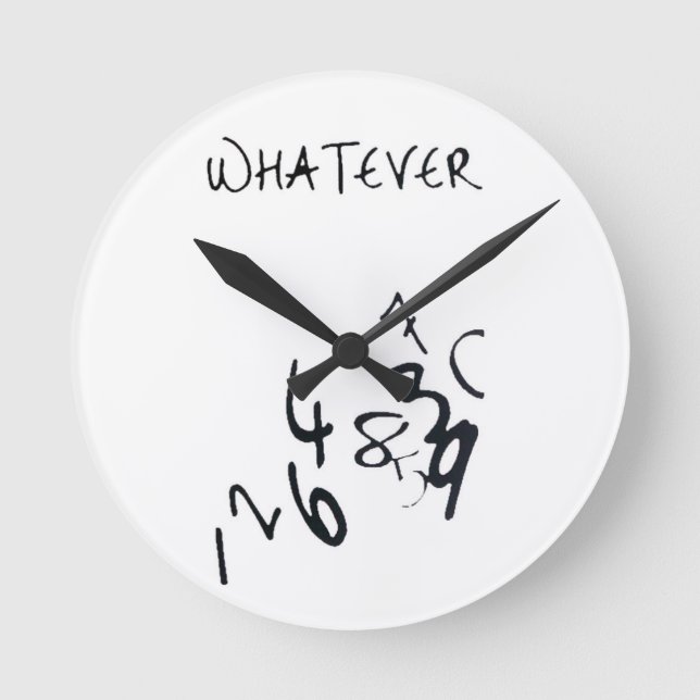 Wall Clock - whatever (Front)