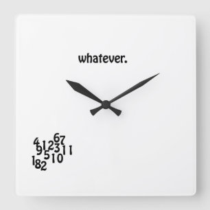 Wall Clock whatever.