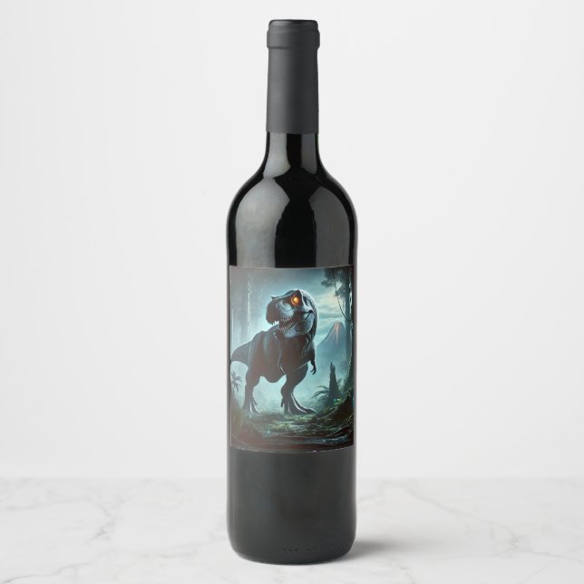 Wall Clock Wine Label (Front)