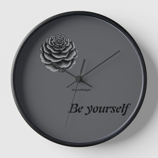 wall clock with beautiful design ,wall decor piece (Front)