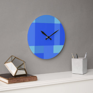 Wall Clock With Shapes Geometric design