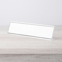 Wall & Desk Name Plates | Wood & Acrylic