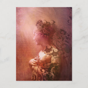 Wall Flower Postcard