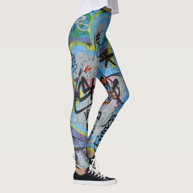 wall graffiti leggings (Right)