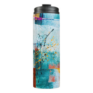 Wall graffiti on streets of west Los Angeles, CA o Thermal Tumbler
