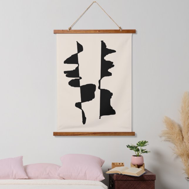 Wall Hanging "Dual Face Abstract" Tapestry (Bedroom)