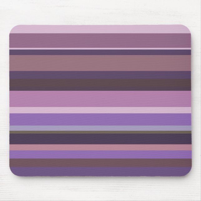 Wall horizontal stripes mouse mat (Front)