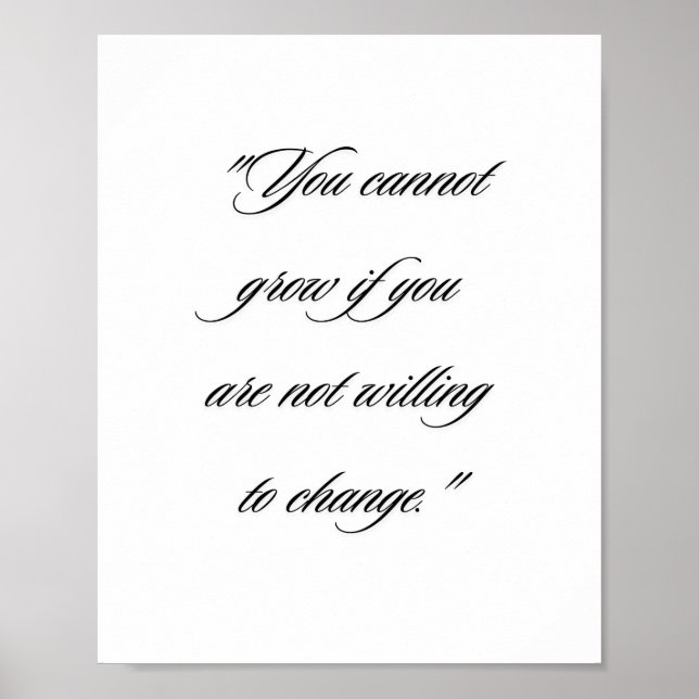 Wall Inspiration, Motivational Quote, Inspiration  Poster (Front)