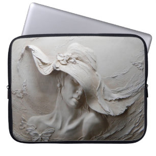 wall mural 3d illusion 3d,background,art,mural,flo laptop sleeve