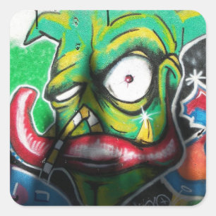 Wall Mural Square Sticker