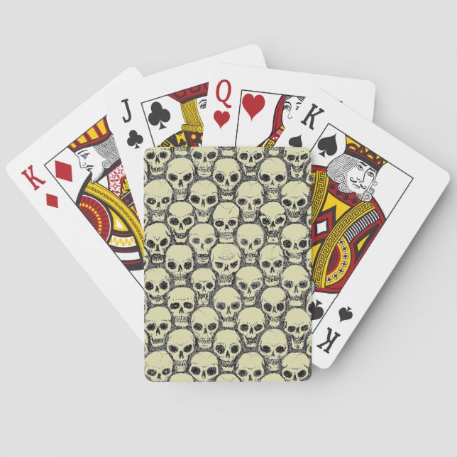 Wall o’ Skulls Playing Cards (Back)