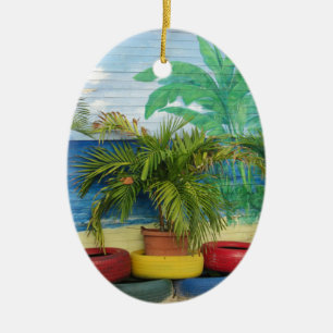Wall of Colours "St. Maarten" Ceramic Tree Decoration