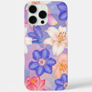 Wall of Flowers iPhone 16 Pro Max Case