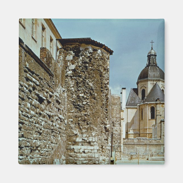 Wall of Philippe Auguste  rue des Jardins Magnet (Front)