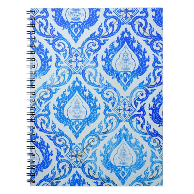 wall of the church is decorated with ceramic tiles notebook (Front)