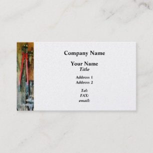 Wall of Toos and Shop Apron - Platinum Finish Business Card