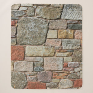 Wall old banner web header mortar sherpa blanket