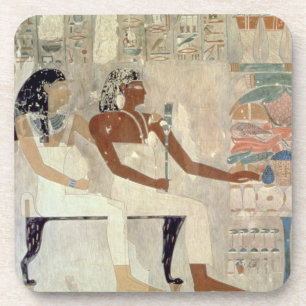 Wall painting from the tomb of Rekhmire, Thebes, d Coaster