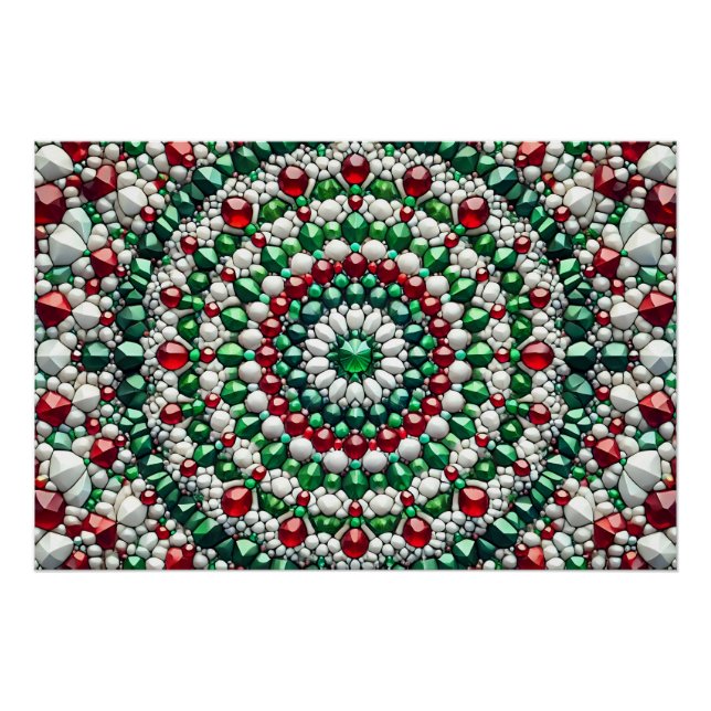 Wall poster with Italian Colours Design (Front)