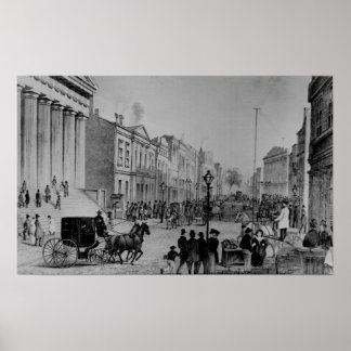 Wall Street 1867 Poster