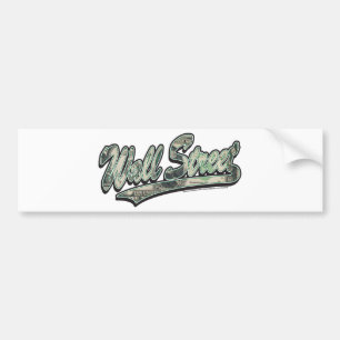 Wall Street Baseball Script, High Finance Bumper Sticker