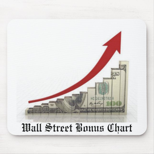 Wall Street Bonus Chart Mouse Mat (Front)