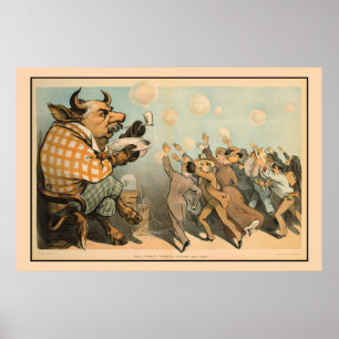 Wall street bubbles, always the same poster