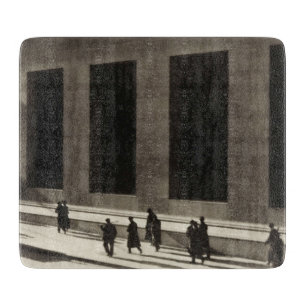 Wall Street (by Paul Strand, 1915) Cutting Board