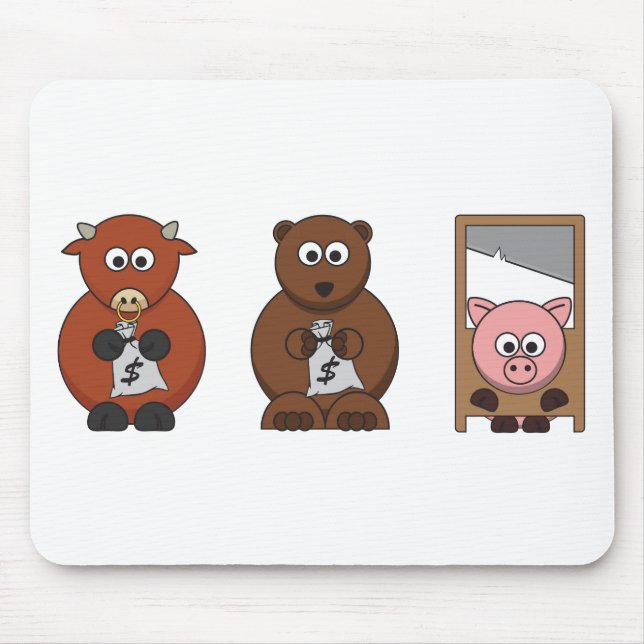 Wall Street Inspired Products. Mouse Mat (Front)