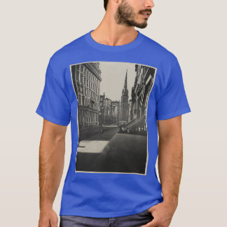 Wall Street Manhattan in New York City circa 1870  T-Shirt