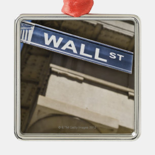 Wall Street Metal Tree Decoration