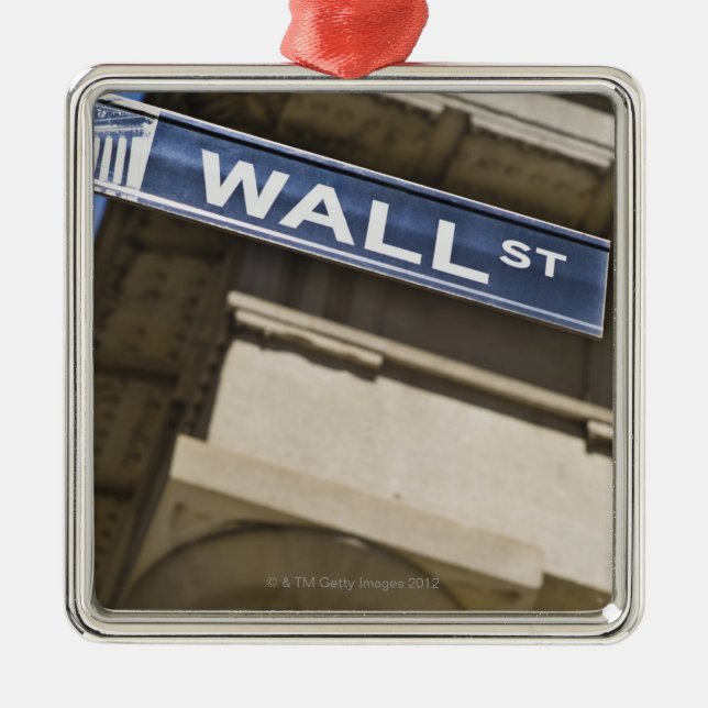 Wall Street Metal Tree Decoration (Front)