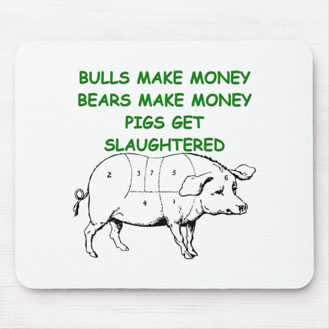 wall street mouse mat (Front)
