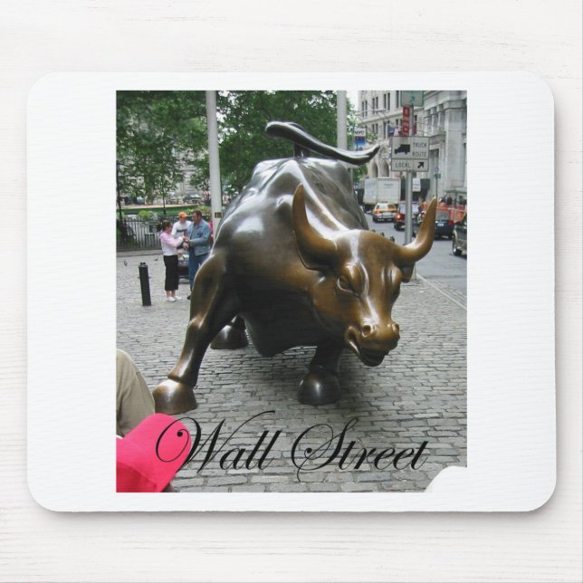 Wall Street Mouse Mat (Front)