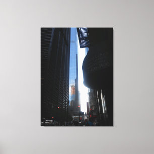 Wall Street, New York City Canvas Print