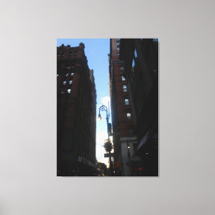 Wall Street, New York City Canvas Print