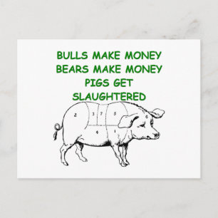 wall street postcard