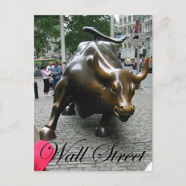 Wall Street Postcard (Front)