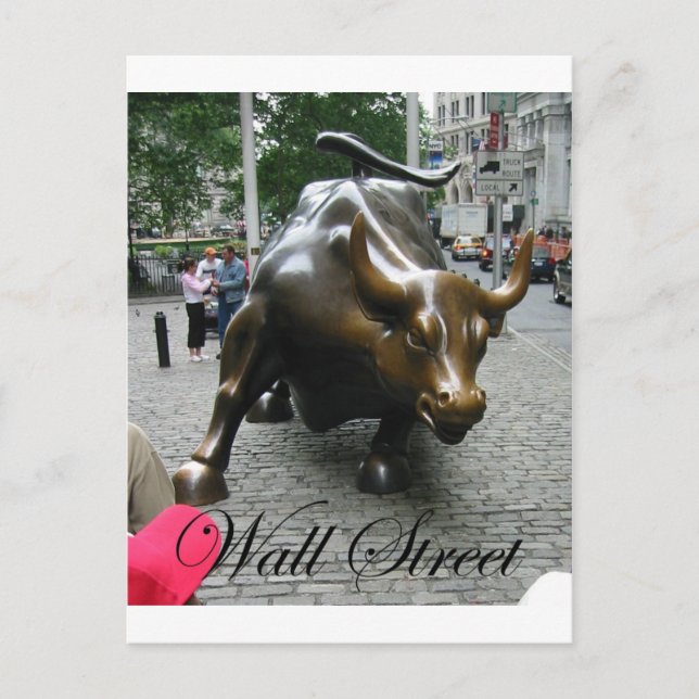 Wall Street Postcard (Front)