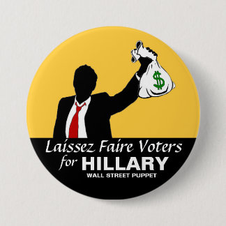 Wall Street Puppet 7.5 Cm Round Badge